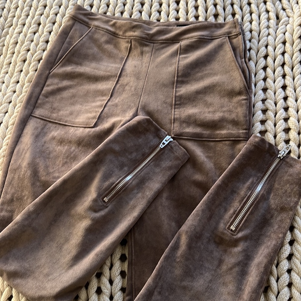 Free people suede leggings